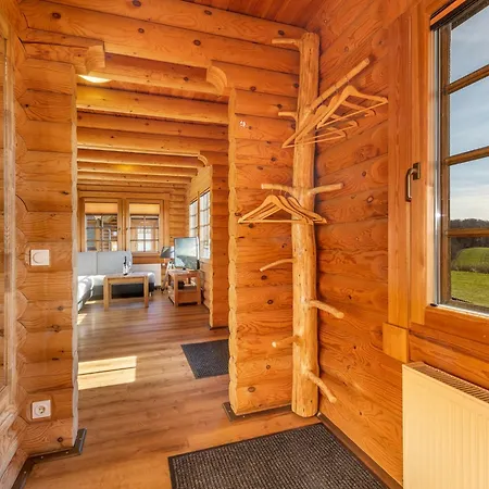 Semesterbostad Blockhausferien Ruegen - Meerblick