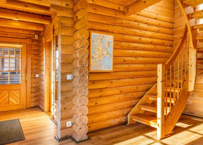 Blockhausferien Ruegen - Meerblick Feriehus *